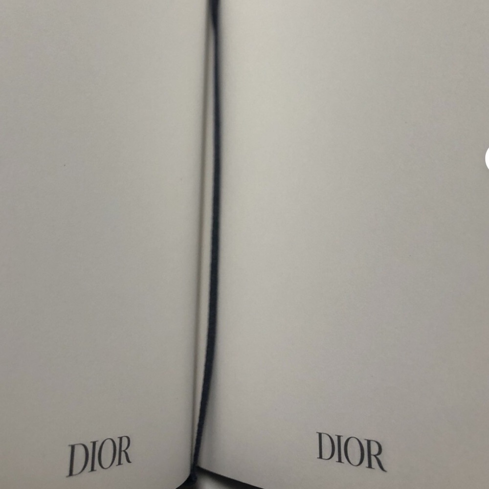 Dior Luxurious Blue and Gold Floral Notebook - Picture 3 of 3